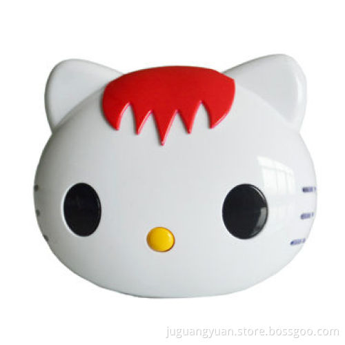 Fashionable Plastic Cat-shaped Power Bank for Mobile Phone